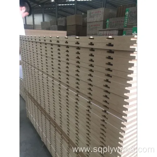 Factory-Groove and Slot White Melamine MDF in 12mm 15mm 18mm